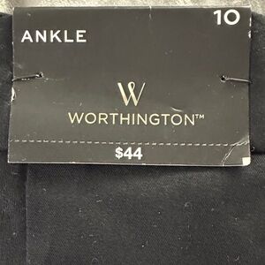 Worthington Classic Black Ankle Trousers